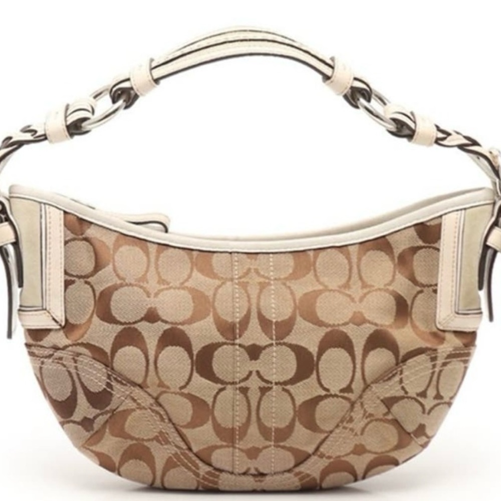 Vintage Signature Coach Hobo